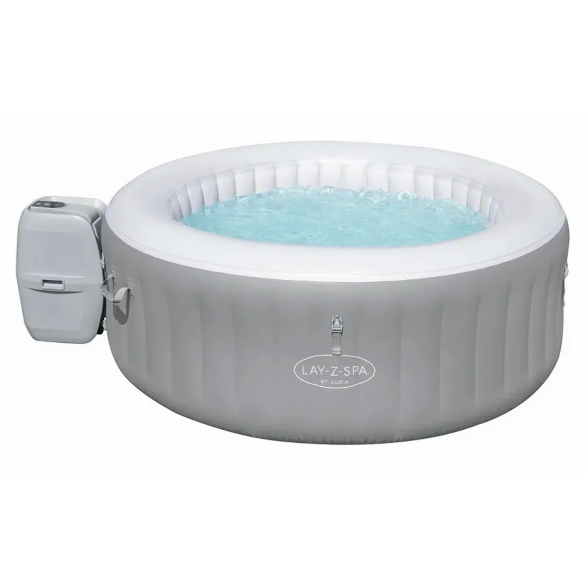 7 Aufblasbarer Whirlpool Lay-Z-Spa St. Lucia Airjet – für 3 Personen - Image 1