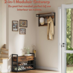 Kleiderständer mit Schuhschrank, Schubladen und Kleiderstange – ein 6-in-1-Möbelstück für den Flur - Image 7