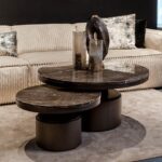 Couchtisch Bregt | Niedrig | Brauner Marmor - Image 6
