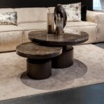 Couchtisch Bregt | Niedrig | Brauner Marmor - Image 7