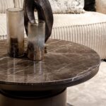 Couchtisch Bregt | Niedrig | Brauner Marmor - Image 8