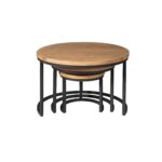 Couchtisch Britt | 3er-Set | Mangoholz | NEU - Image 6