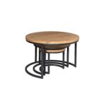 Couchtisch Britt | 3er-Set | Mangoholz | NEU - Image 5