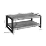Couchtisch Britt | Doppelausführung | Natur-Mango | NEU - Image 4